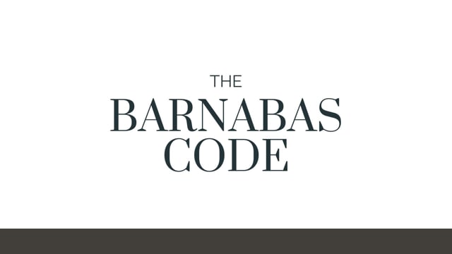 The Barnabas Code